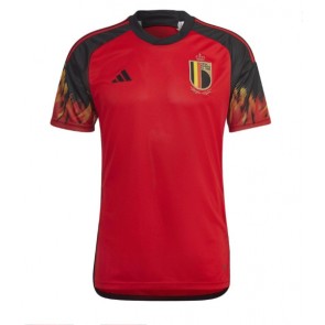 Belgium Replica Home Stadium Shirt World Cup 2022 Short Sleeve